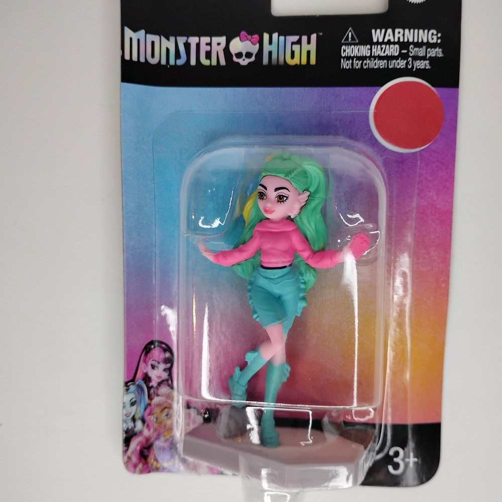 Monster High Packaging with Black and White Text